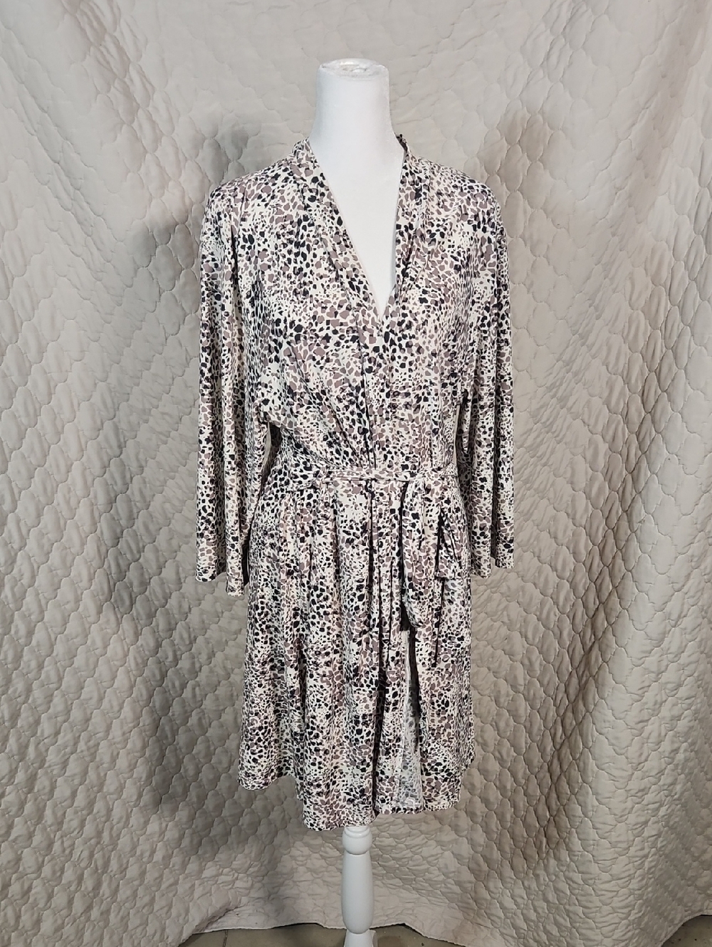 Marilyn Monroe Cheetah Print Midi Robe